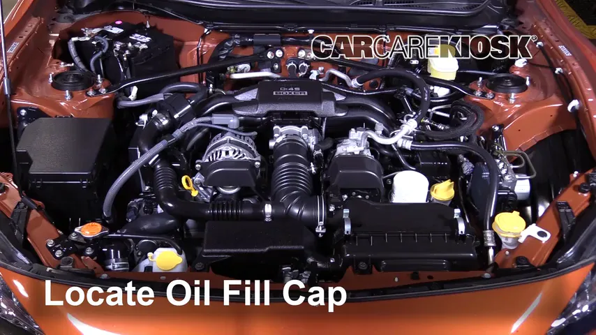 2017 Toyota 86 2.0L 4 Cyl. Coupe (2 Door) Oil